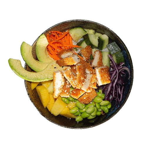 My Noodles Restaurant, Schüssel mit Hühnersalat
